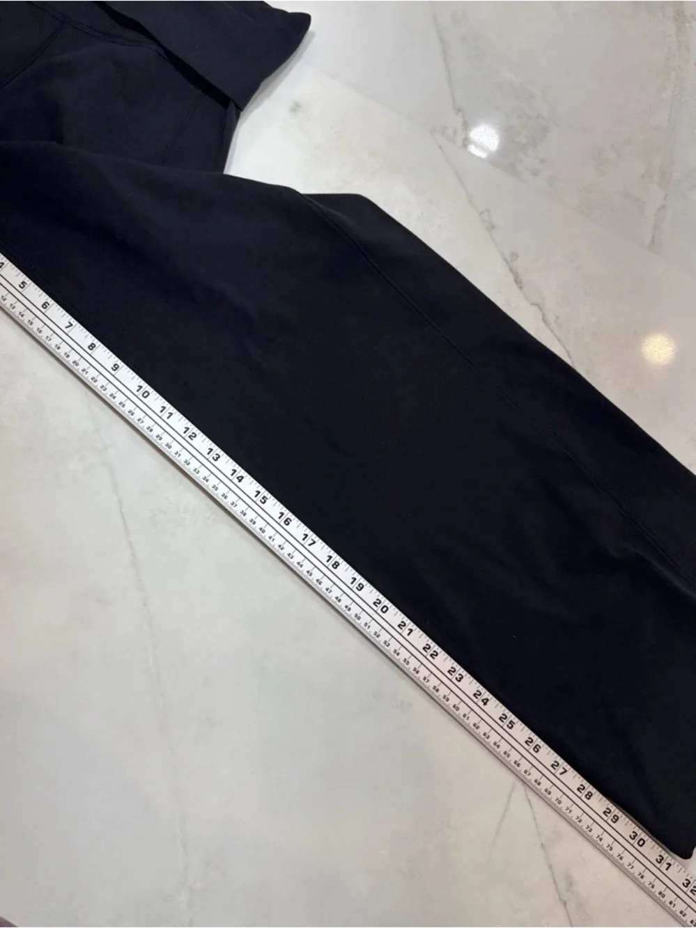 lululemon wide leg fold over yoga pants 8
